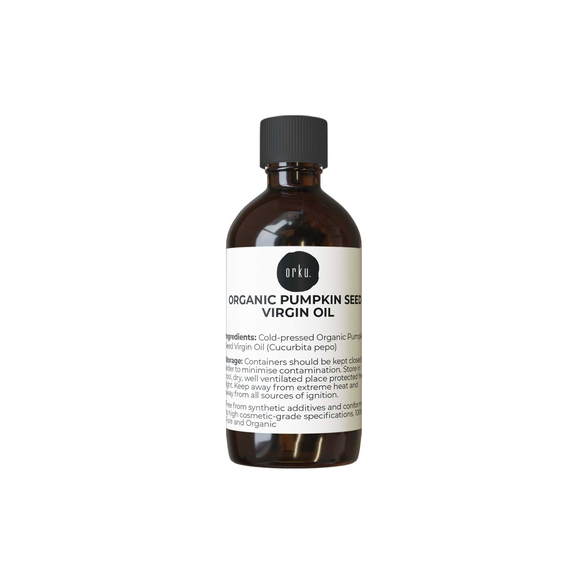 Orku Organic Pumpkin Seed Oil 250Ml Virgin Cold Pressed Unrefined Massage Massage Oils & Lotions