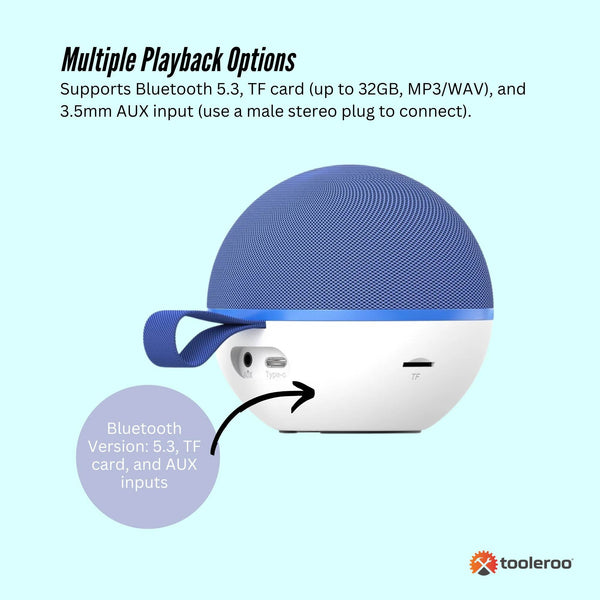 Mini Karaoke Machine And 2X Wireless Microphones Portable Bluetooth Speaker Karaoke Microphones