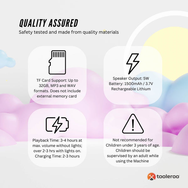 Mini Karaoke Machine And 2X Wireless Microphones Portable Bluetooth Speaker Karaoke Microphones