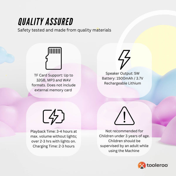 Mini Karaoke Machine 2X Wireless Microphones Portable Bluetooth Speaker Purple Karaoke Microphones