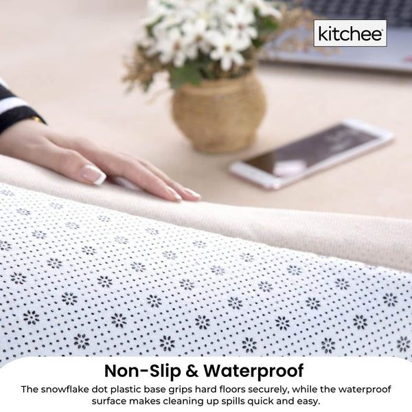 Kitchee Kids Foam Floor Play Mat 200X200cm Padded Thick Soft Tatami Style Cream Playmats & Jigsaw Mats