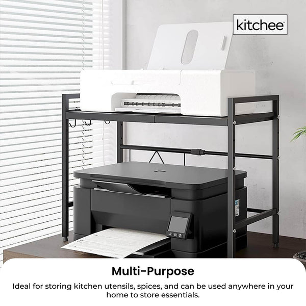 Kitchee Microwave Single Shelf Expanding Storage Rack Kitchen Organiser Stand Other Kitchen Storage
