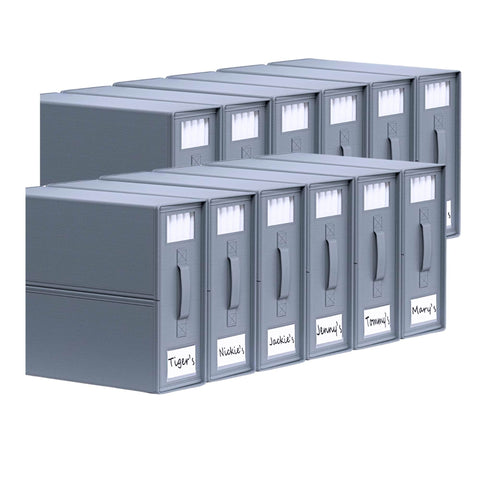 10X Kitchee Foldable Bed Sheet Storage Box – Linen & Closet Organiser Grey Storage Boxes