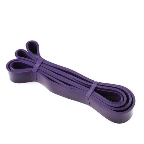 Social Hike Resistance Band Purple 32Mm Exercise Stretch Workout 16 38.5Kg Resistance Trainers