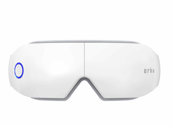 Orku Rechargeable Eye Massager Vibration Heat Pressure Therapy With Bluetooth Massagers