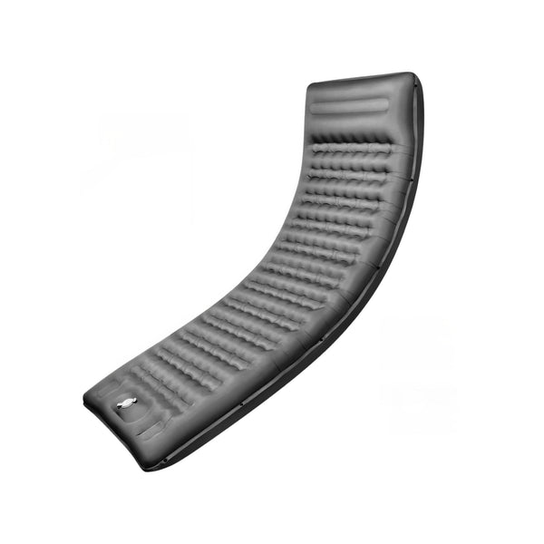 Social Hike Step Inflating Camping Mattress Lightweight Waterproof Sleeping Grey Inflatable Mattresses & Airbeds