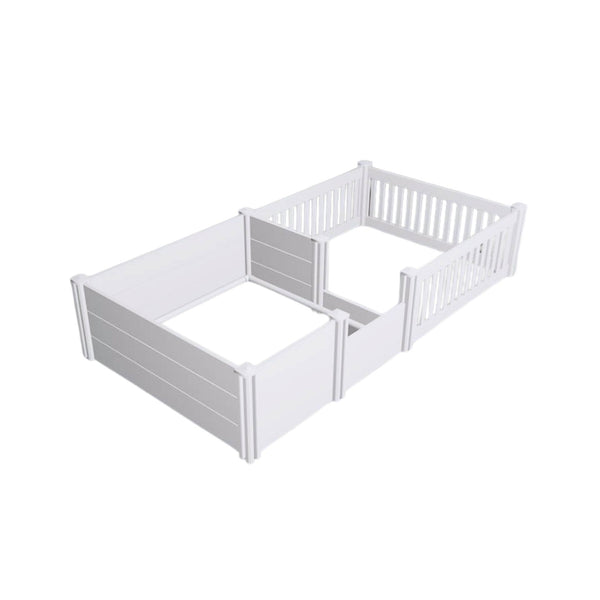 Rooster Farms Pvc Dog Whelping Box + Play Pen 1.9M X .95M 0.48M Birthing Kit Fences & Pens