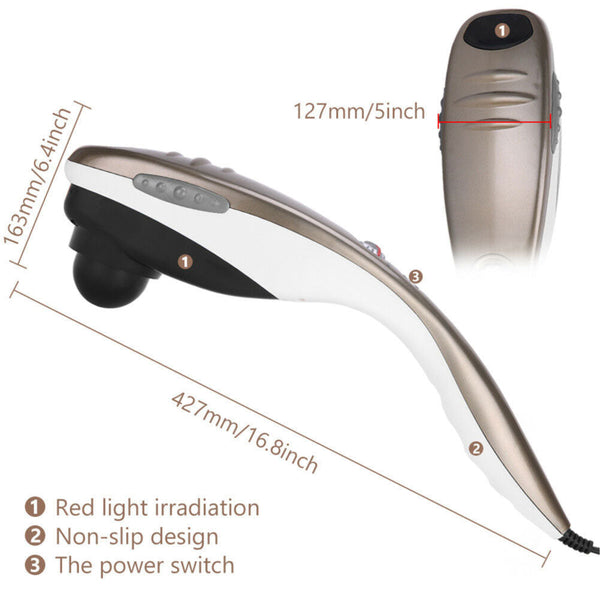 Full Body Handheld Massager With Six Heads For Neck And Shoulder Massagers