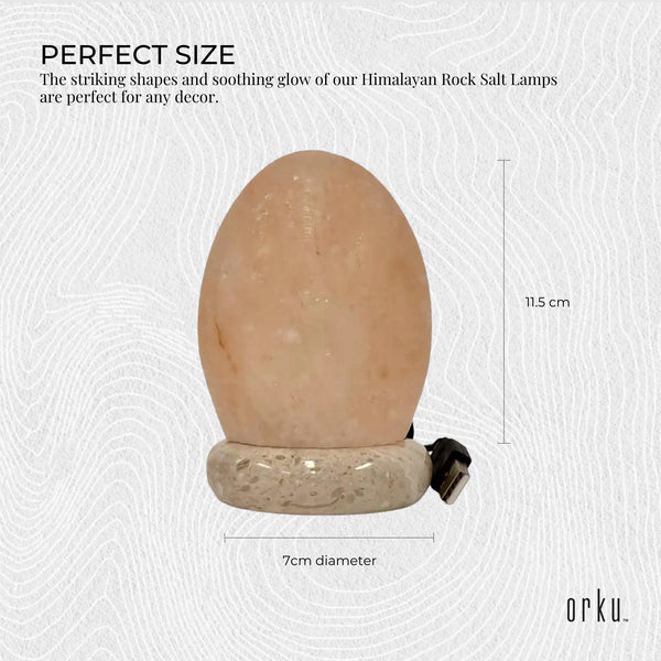 Usb Colour Changing Egg Shape Himalayan Pink Salt Lamp Color Change Led Light Lamps