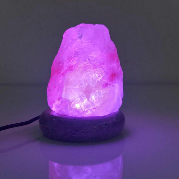 Orku Usb Colour Changing Salt Himalayan Lamp Natural Shape Pink Rock Led Light Lamps