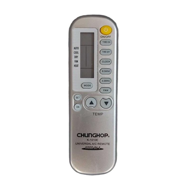 Chunghop Air Conditioner Ac Remote Control Silver For Yuetu Yutu Zhongyi Zuodan Diy Remote Controls