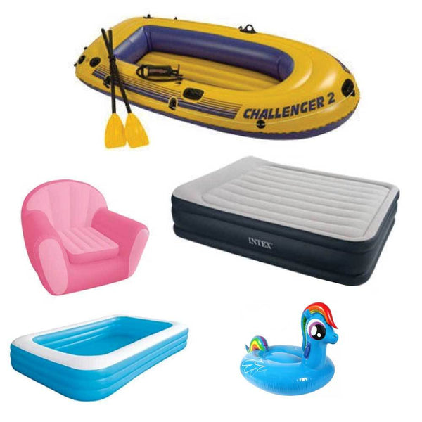 Electric Air Pump Rechargeable Inflator Deflator Ac Dc Car Lighter + Au Plug Air Compressors