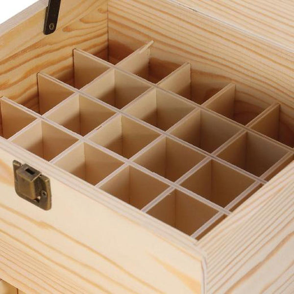 Orku 59 Slots Essential Oils Storage Box Wooden 3 Tier Bottle Holder Storage Boxes