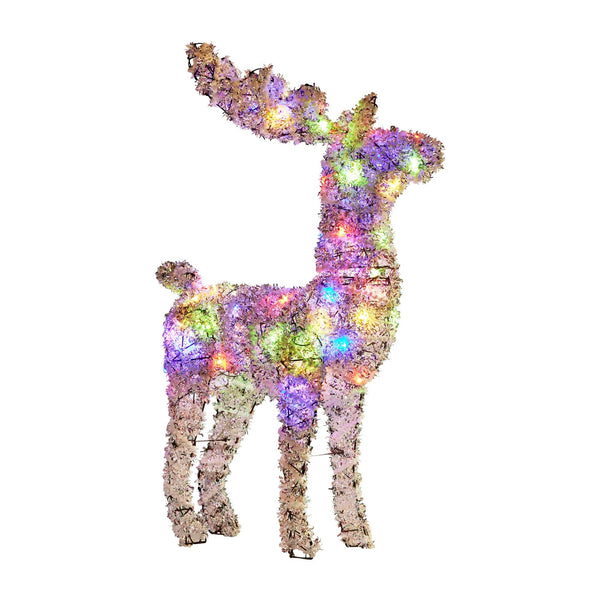 Christabelle 112Cm Animated Reindeer Christmas Led Lights Indoor Outdoor Yard Statue Decoration Ornaments & Statues