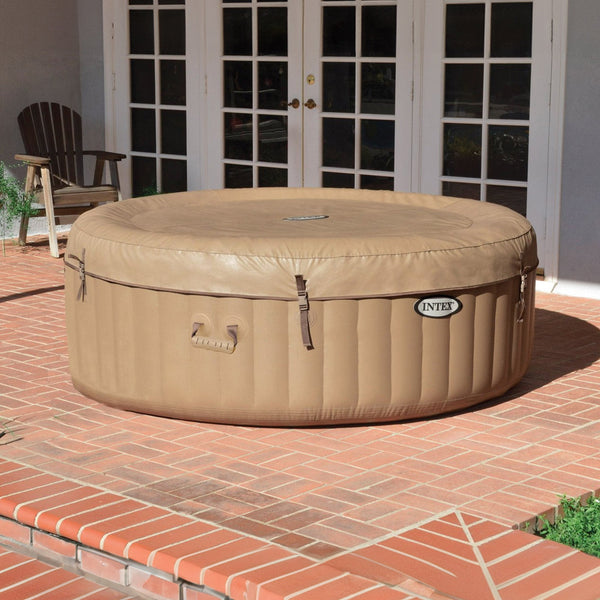Purespa Bubble Massage Inflatable Hot Tub 6 Person Other Massage
