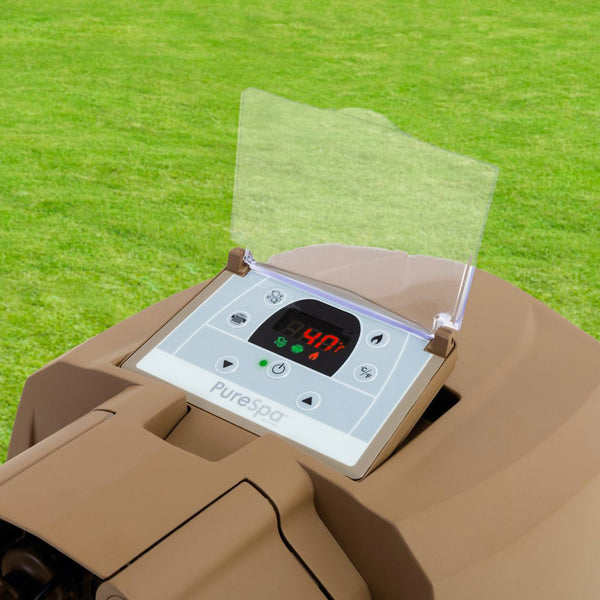 Purespa Bubble Massage Inflatable Hot Tub 6 Person Other Massage