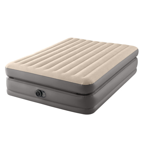 Intex Dura Beam Plus Queen Prime Comfort Elevated Air Mattress Mattresses