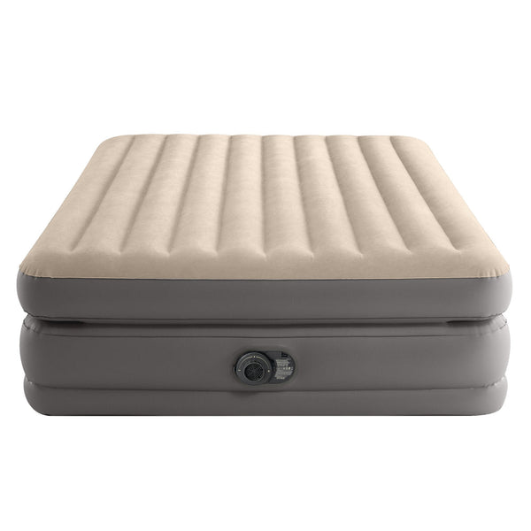 Intex Dura Beam Plus Queen Prime Comfort Elevated Air Mattress Mattresses
