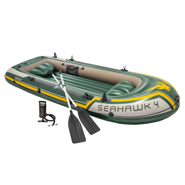 Intex Seahawk 4 Inflatable Boat Set Person Inflatables