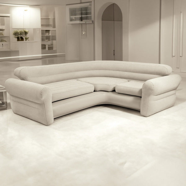 Bean Bags & Inflatables Intex Corner Sofa Inflatable Couch L Shaped