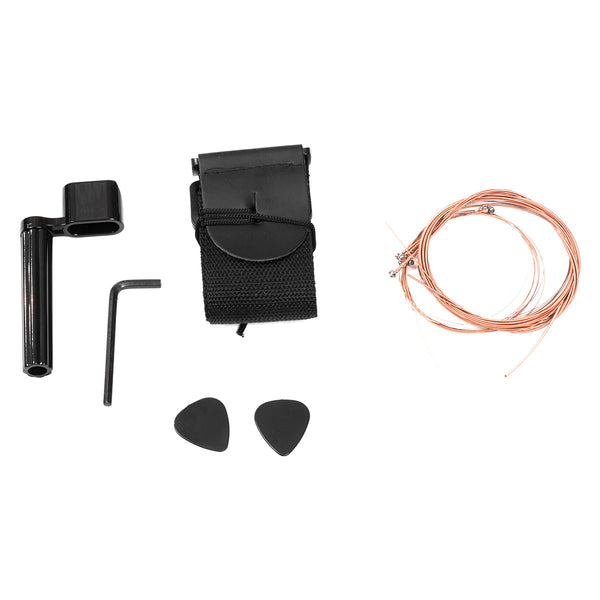 Acoustic Cutaway 40In Guitar Musical Instrument Black Acoustic Guitars