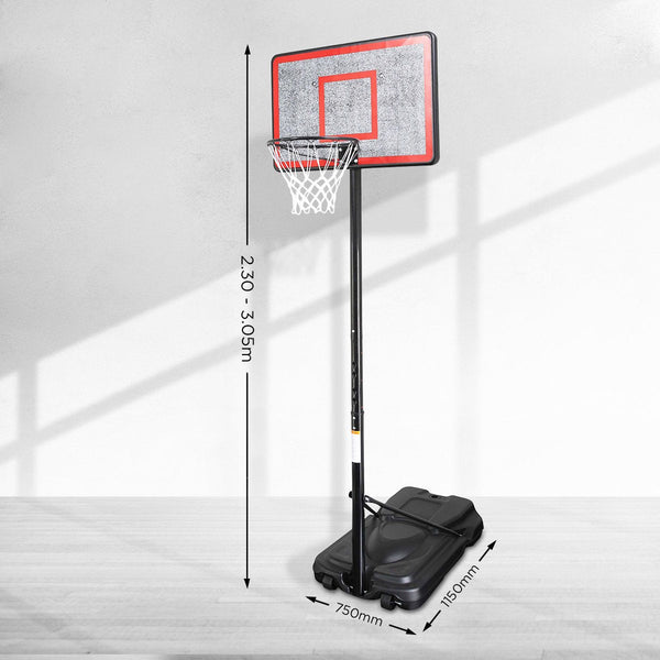 Kahuna Height Adjustable Basketball Backboard Portable Stand Sports Equipment Basketball Backboards