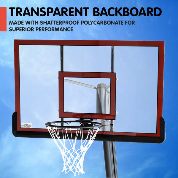 Kahuna Basketball Ring Stand Height Backboard System Sporting Goods Basketball Backboards