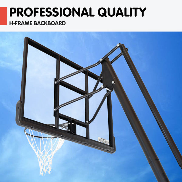 Kahuna Basketball Ring Stand Height Backboard System Sporting Goods Basketball Backboards