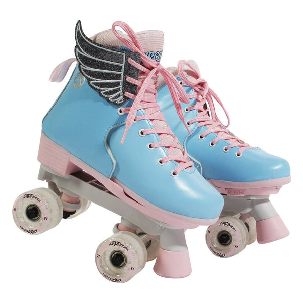 Roller Skates Circle Society Adjustable Kids Quad In Cotton Candy