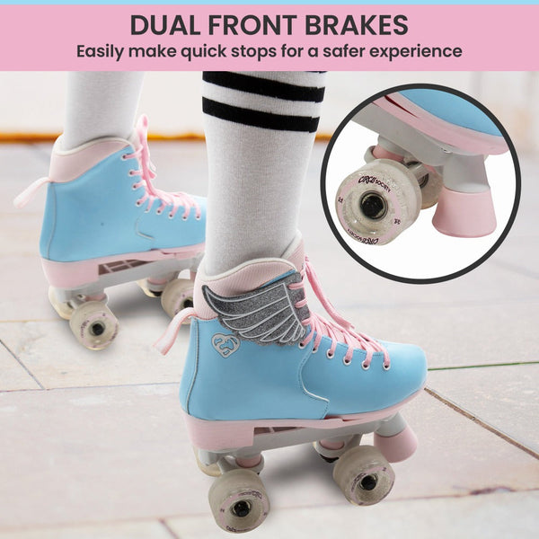 Circle Society Kids Quad In Cotton Candy Roller Skates