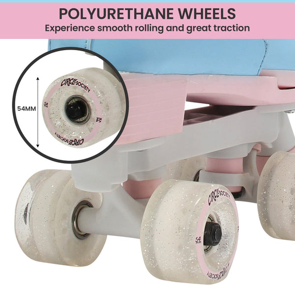 Circle Society Kids Quad In Cotton Candy Roller Skates