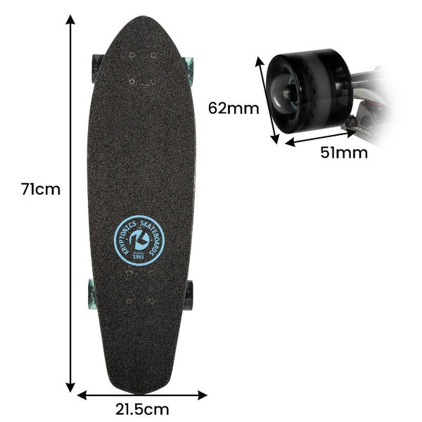 Kryptonics 28 Inch Cruiser Board Negative Skateboards