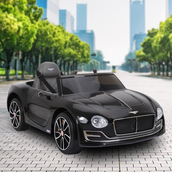 Bentley Exp 12 Licensed Speed 6E Electric Kids Ride On Car Black Kids Ride On Toys