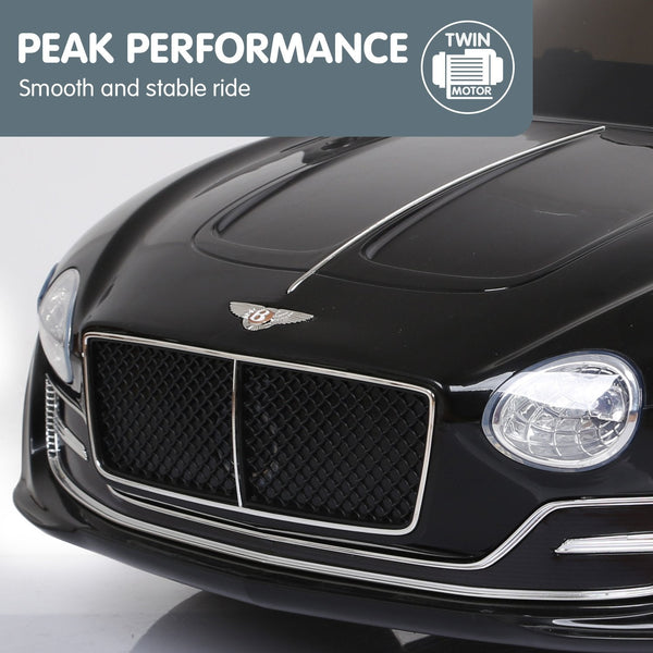 Bentley Exp 12 Licensed Speed 6E Electric Kids Ride On Car Black Kids Ride On Toys