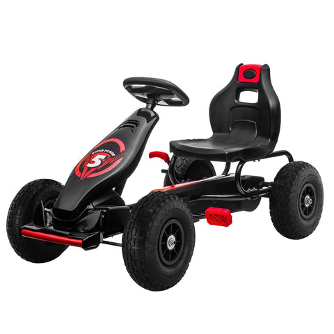 Kahuna G18 Kids Ride On Pedal Powered Go Kart Racing Style Red Kids Ride On Toys