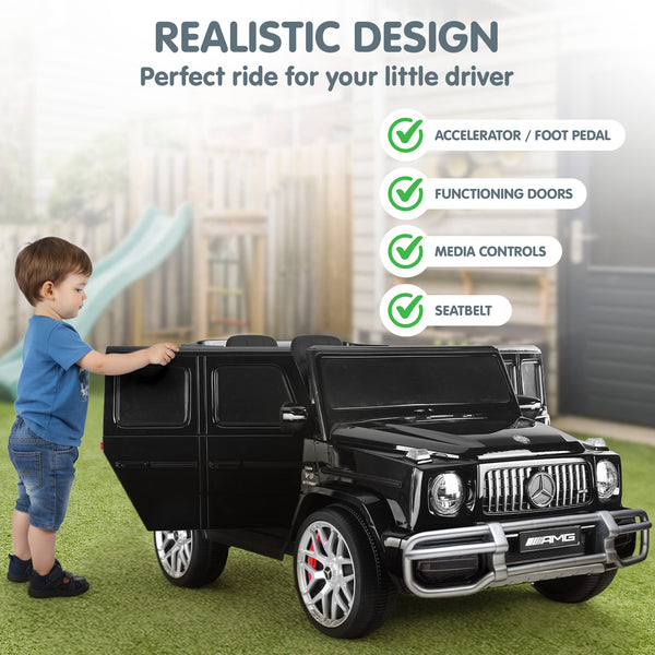 Kahuna Mercedes Benz Amg G63 Kids Electric Two Seater Ride On Car With Remote Control Kids Ride On Toys