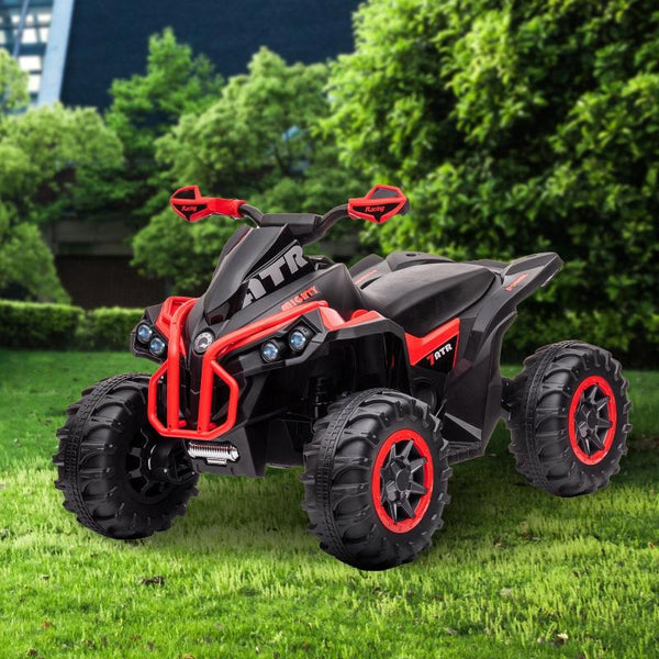 Kahuna Gts99 Kids Electric Ride On Quad Bike Toy Atv 50W Red Kids Ride On Toys