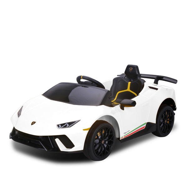 Kahuna Lamborghini Performante Kids Electric Ride On Car Remote Control By White Kids Ride On Toys