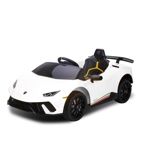 Kahuna Lamborghini Performante Kids Electric Ride On Car Remote Control By White Kids Ride On Toys