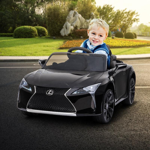 Kahuna Licensed Lexus Lc 500 Kids Electric Ride On Car Black Kids Ride On Toys