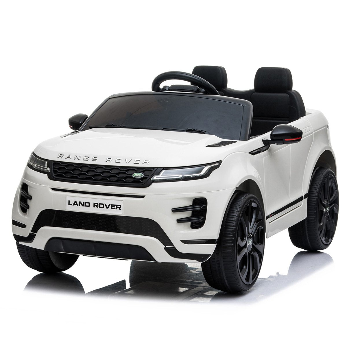 Kahuna Land Rover Licensed Kids Electric Ride On Car Remote Control White Kids Ride On Toys