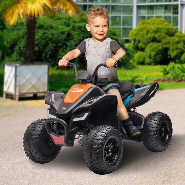 Kahuna Mcl35 Mclaren Toy Ride On Electric Quad Bike Black Kids Ride On Toys