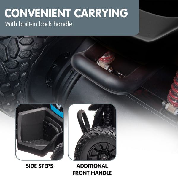 Kahuna Mcl35 Mclaren Toy Ride On Electric Quad Bike Black Kids Ride On Toys