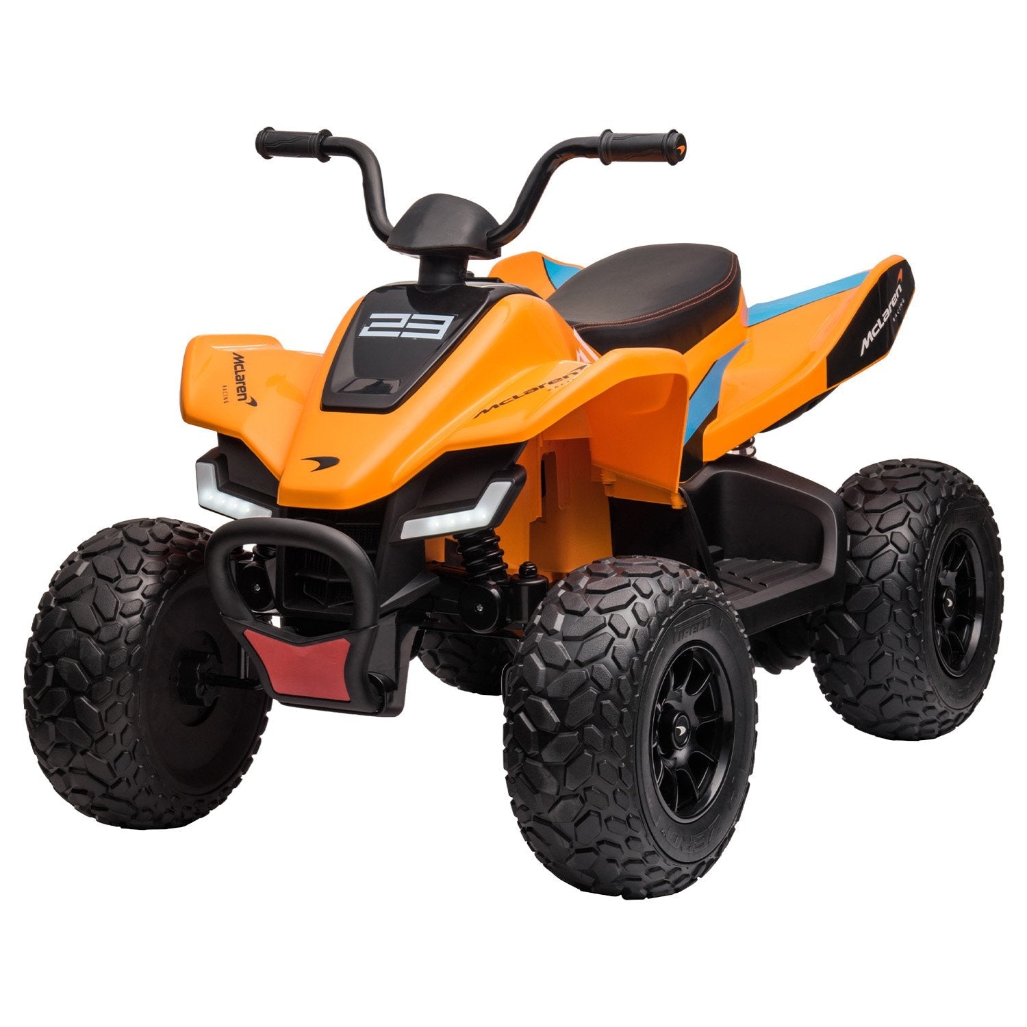 Kahuna Licensed Mcl35 Mclaren Kids Toy Ride On Electric Quad Bike Orange Kids Ride On Toys