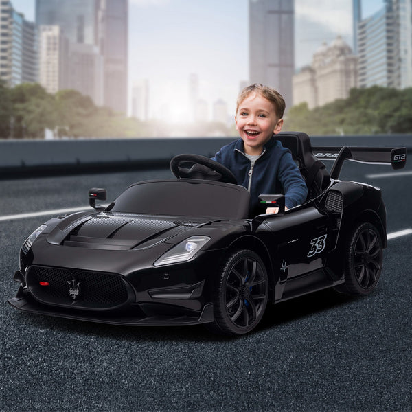 Kahuna Maserati Mc20 Gt2 Licensed Electric Kids Ride On Race Car Black Kids Ride On Toys