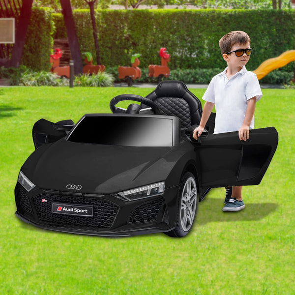 Kahuna Audi Sport Licensed Kids Electric Ride On Car Remote Control Black Kids Ride On Toys