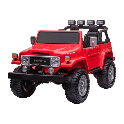 Kahuna Licensed Toyota Fj 40 Electric Kids Ride On Car Red Kids Ride On Toys