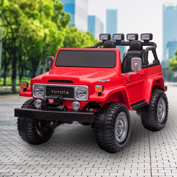 Kahuna Licensed Toyota Fj 40 Electric Kids Ride On Car Red Kids Ride On Toys
