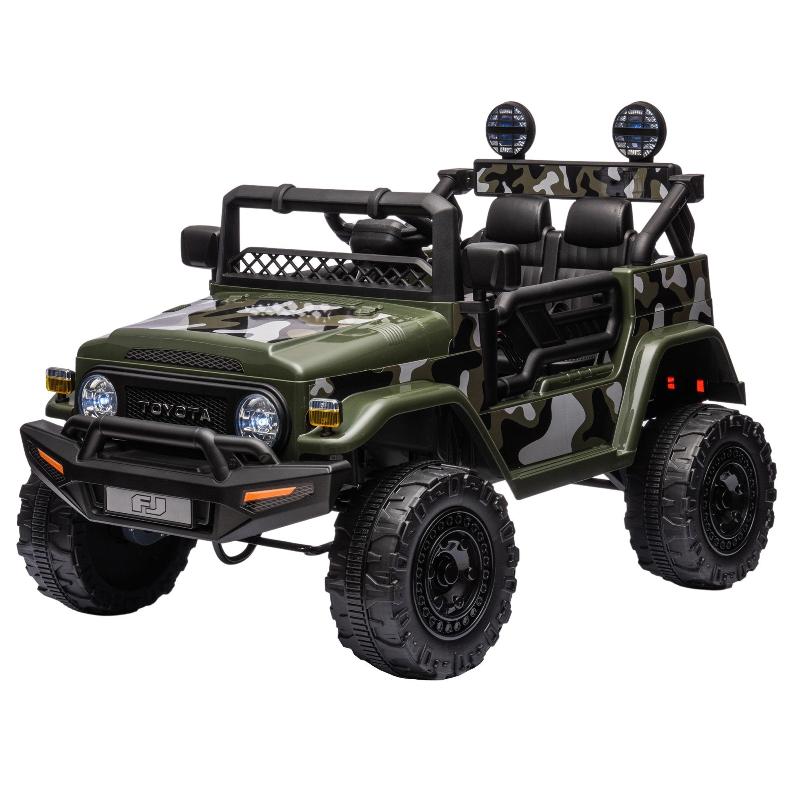 Kahuna Authorised Toyota Fj Cruiser Kids Electric Ride On Car Green Kids Ride On Toys