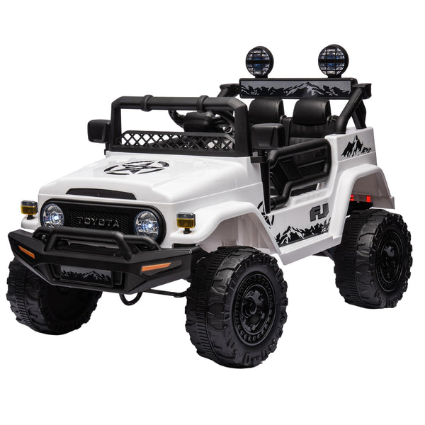 Kahuna Authorized Toyota Electric Kids Ride On Car Fj Cruiser White Kids Ride On Toys